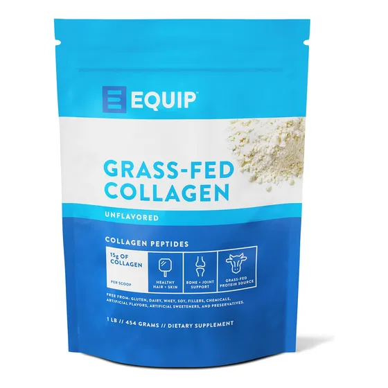 Colágeno En Polvo Equip Foods, Alimentado Con Pasto, Hidroli