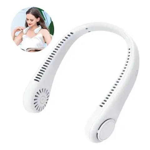 Mini Ventilador De Cuello Para Aire Acondicionado Personal C