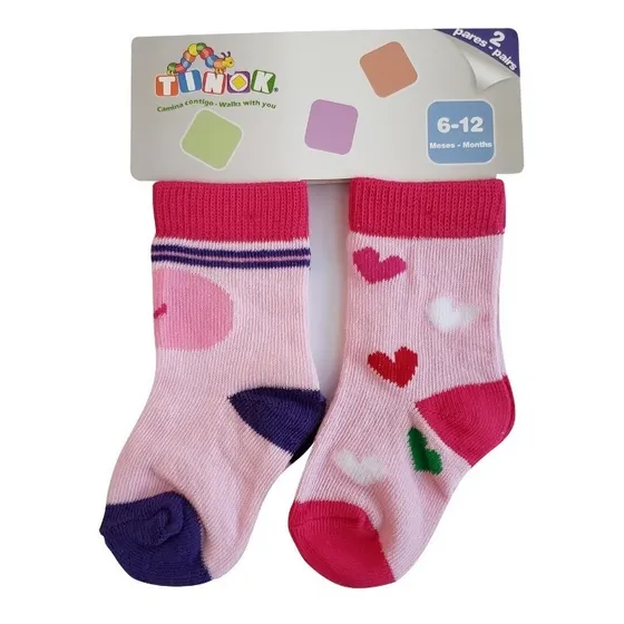 Set De Medias De Bebé Marca Tinok Ref. 0632