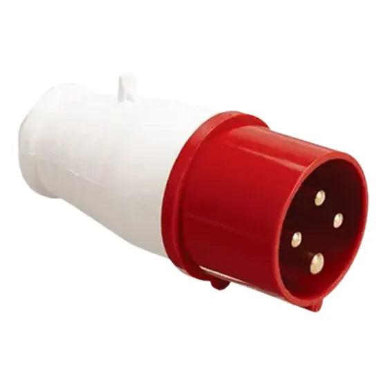Toma Macho Industrial 32amp 