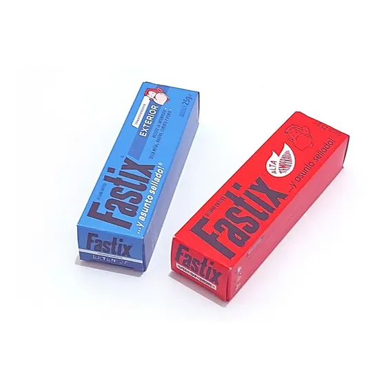 Sellador Fastix Exterior Alta Temperatura 25g Vidrio Y Otros