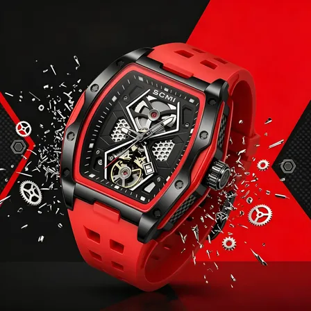 Relógio Masculino  Scmi Premium Prova Dágua Sport Shock