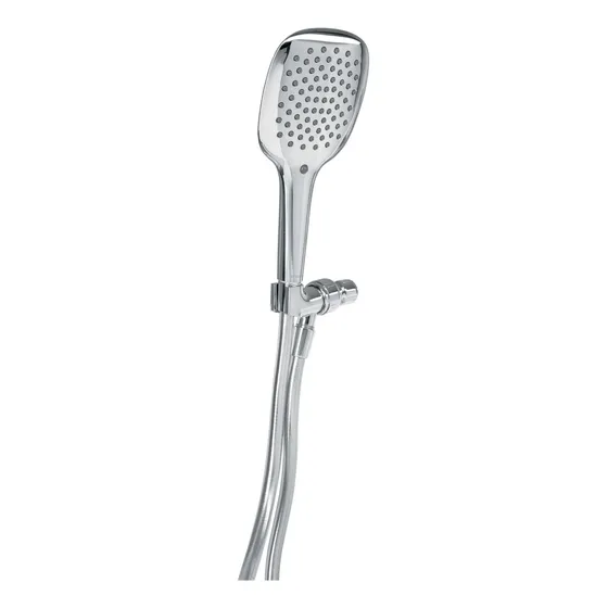 Regadera Manual Soporte Cromo, Foset Riviera 45785