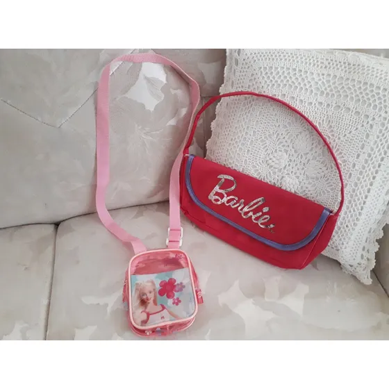 Cartera Barbie Para Niña Cartera De Mano Y Colgante Set De 2