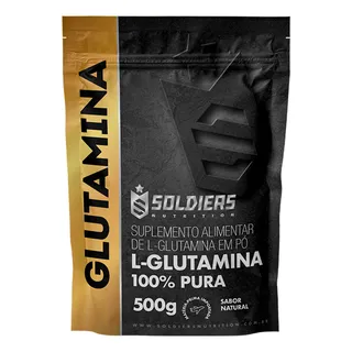 L-glutamina 500g - 100% Pura Importada - Soldiers Nutrition L-glutamina 500g - 100% Pura Importada - Soldiers Nutrition