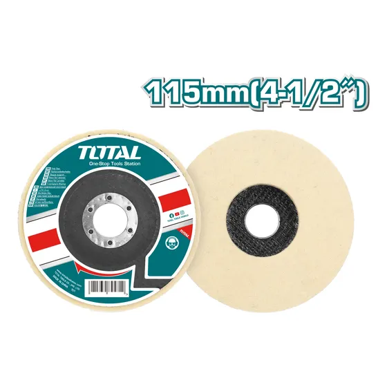 Disco De Fieltro 4 Pulgadas Para Pulir Total Tools