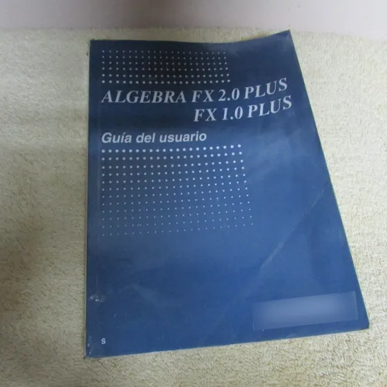 Manual Calculadora Casio Algebra Fx 2.0 Plus