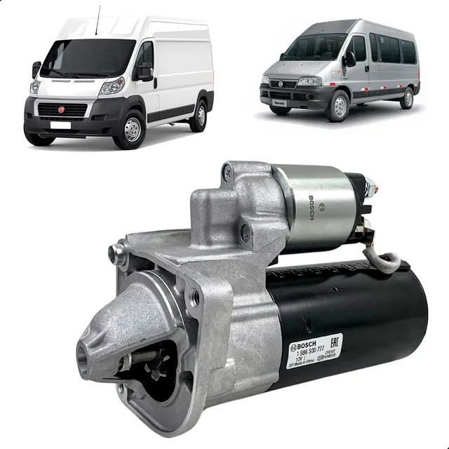 Motor Arranque Partida 9 Dentes Ducato 2.8 Jtd 2.3