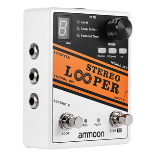 Ammoon Stereo Looper Loop Record Pedal Efecto De Guitarra 10 Ammoon Stereo Looper Loop Record Pedal Efecto De Guitarra 10
