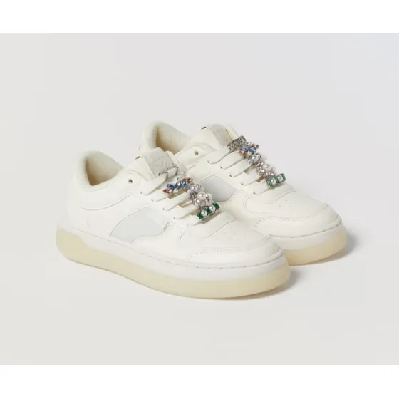 Zapatos Deportivos Zara, Talla 38,  Detalles Joyas