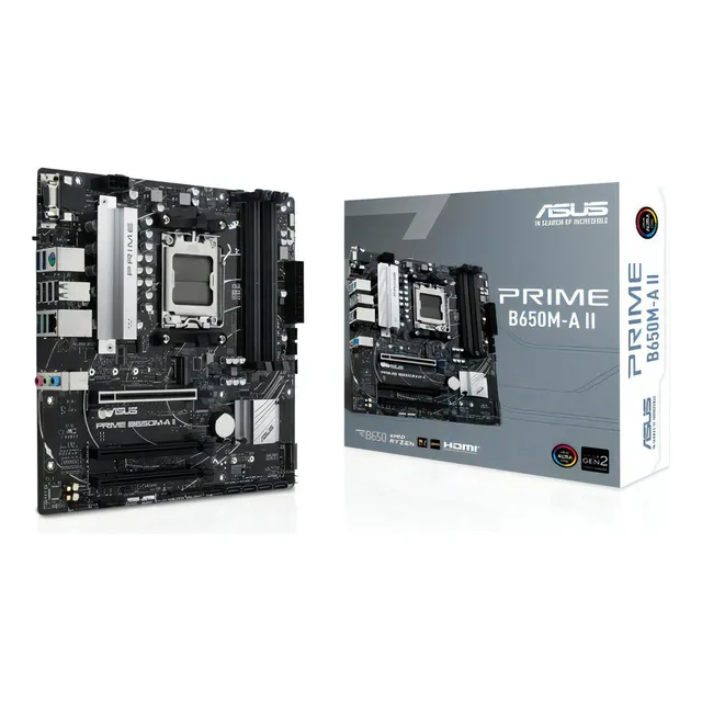 PLACA BASE ASUS PRIME B650M-A II AM5 MICRO ATX HDMI DDR5