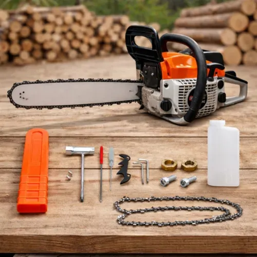 Motoserra A Gasolina 78cc Sabre 20 55cm Nakasaki Nk7800pro Laranja