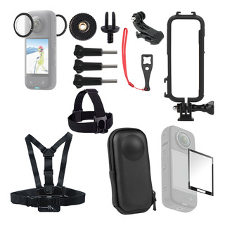 Kit 13 Accesorios Bases Monturas Compatible Insta360 X3 Kit 13 Accesorios Bases Monturas Compatible Insta360 X3