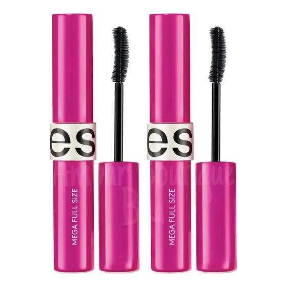 Pestañina Mega Full Size X 2 Esika Color Negro | Cuotas sin interés