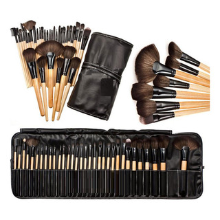 Set 24 Brochas Profesionales Maquillaje Con Estuche Calidad Set 24 Brochas Profesionales Maquillaje Con Estuche Calidad