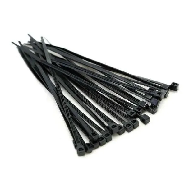 Abraçadeira Omega em Nylon 400x7 6BR 100 Unidades Cor Preto