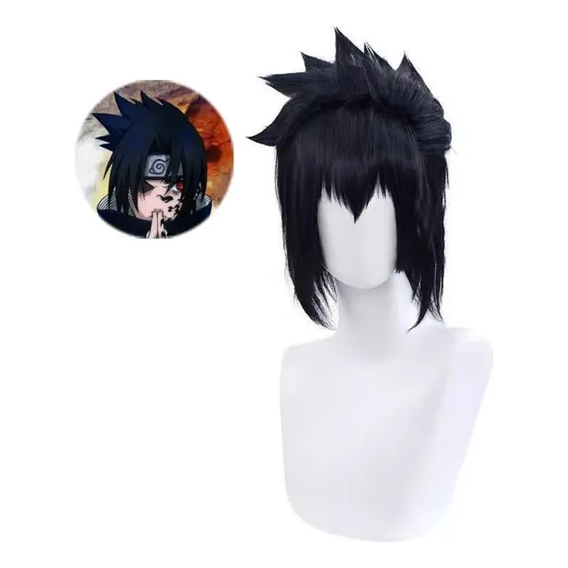 Peruca De Sasuke Peruca De Cosplay De Uchiha Sasuke