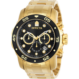 Relógio Invicta Pro Diver 0072 Banhado Ouro 18k Relógio Invicta Pro Diver 0072 Banhado Ouro 18k