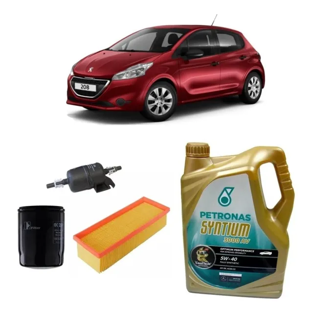 Cambio De Aceite Y Filtros Peugeot 208