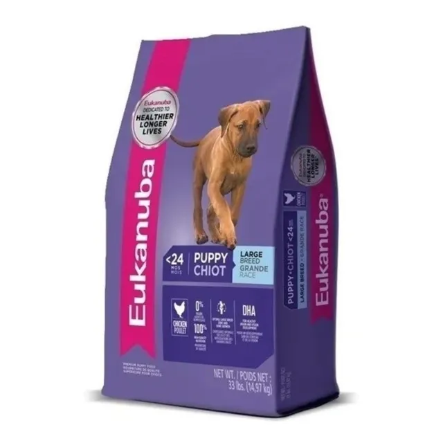 Eukanuba Cachorro Razas Grandes 15kg + Snack