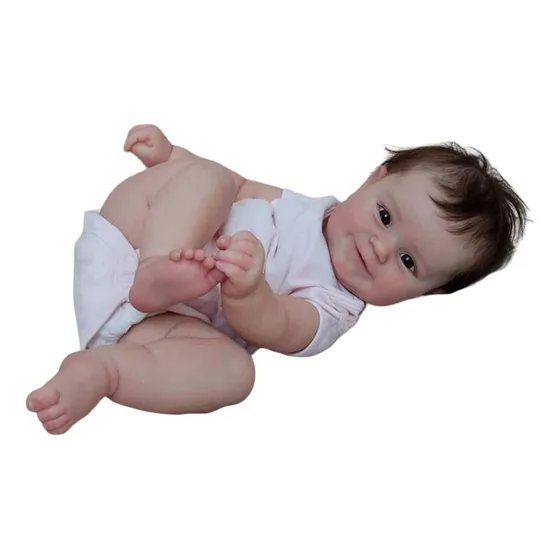 Mercado Bebe Muñeca bebé reborn realista de juguete 50 cm Auxtoo