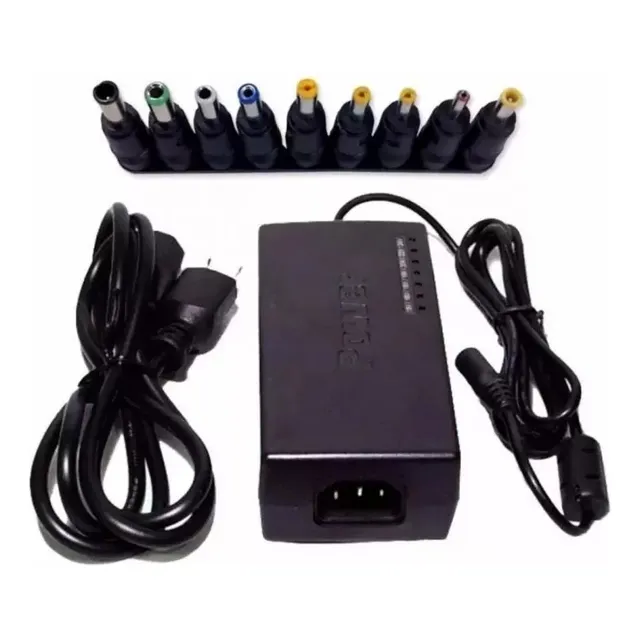 Cargador Universal 12v 15v 16v 18v 19v 20v Notebook 96w