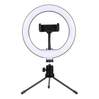 Aro De Luz Led 20 Cm Con Tripie Maquillaje Soporte Universal Aro De Luz Led 20 Cm Con Tripie Maquillaje Soporte Universal