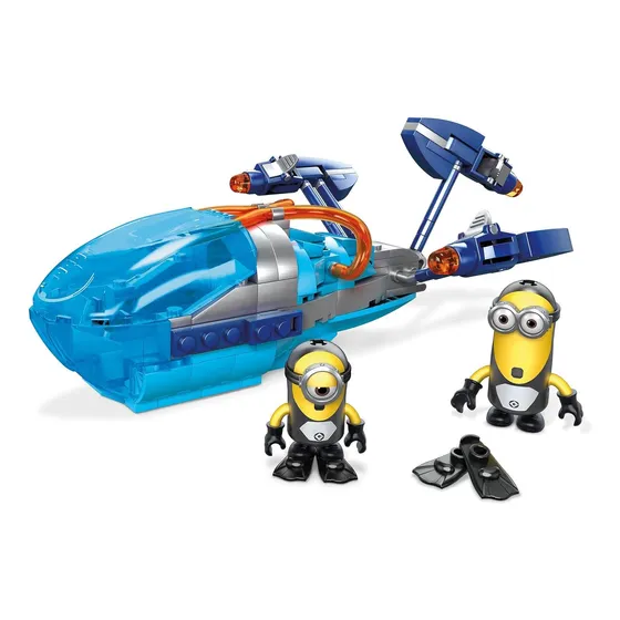 Minions Submarino Mega Construx Detalles Empaque