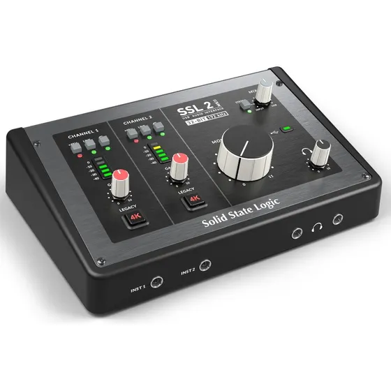 Ssl2 Mkii Solid State Logic Ssl2 Mkii 32-bit 192khz Áudio 4k