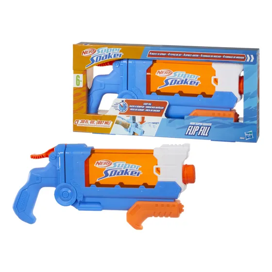 Pistola De Agua Nerf Soaker Flip Fill Universo Binario