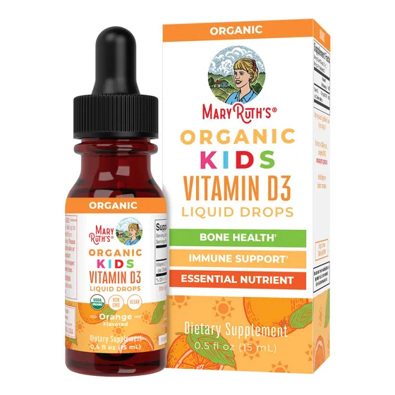 Gotas Líquidas De Vitamina D3 Orgánica Del Usda De Maryruth 
