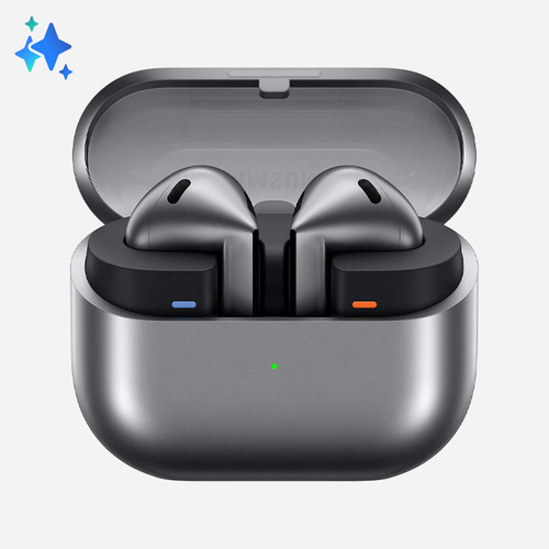 Samsung Galaxy Buds3 Fone De Ouvido Sem Fio Galaxy Ai Cinza Samsung Galaxy Buds3 Fone De Ouvido Sem Fio Galaxy Ai Cinza