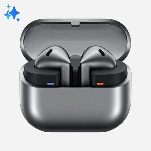 Samsung Galaxy Buds3 Fone De Ouvido Sem Fio Galaxy Ai Cinza Samsung Galaxy Buds3 Fone De Ouvido Sem Fio Galaxy Ai Cinza
