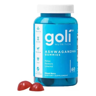 Gomas Goli Ashwagandha E Vitamina 60 Gomas Goli Ashwagandha E Vitamina 60