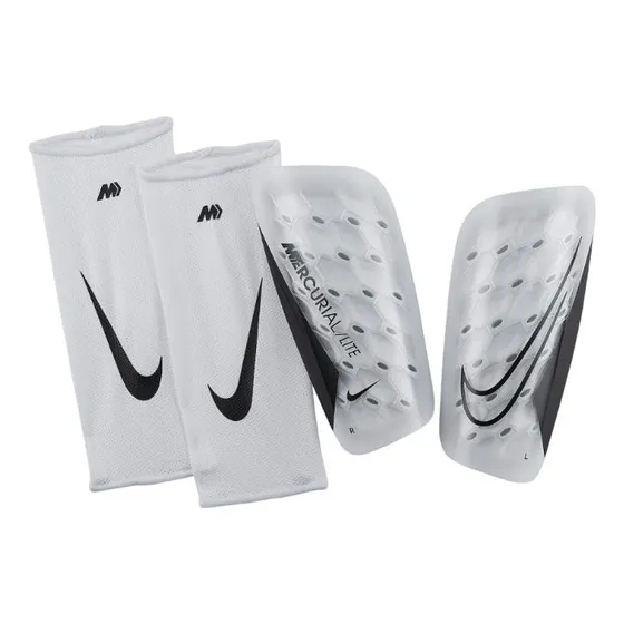 Canilleras Nike Merc Lite-blanco