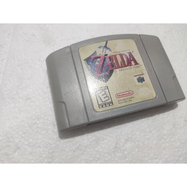 The Legend Of Zelda Ocarina Of Time Juego Fisico Nintendo 64
