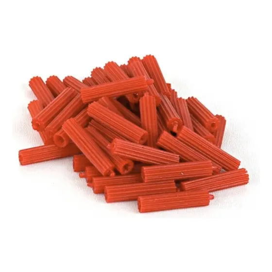 Ramplug Plastico 3/8 Naranja Marca Covo (50 Piezas)