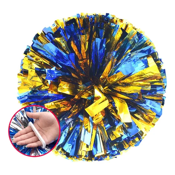 16 Peças Pompones Cheerleader Pom Poms
