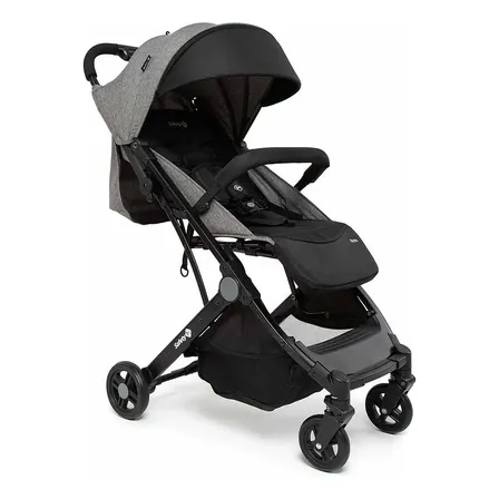 Carrinho De Bebê Safety 1st, Bytes, Grey Denin Grey Denim