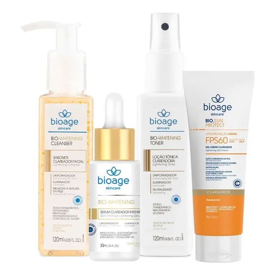 Rotina Skincare Clareadora