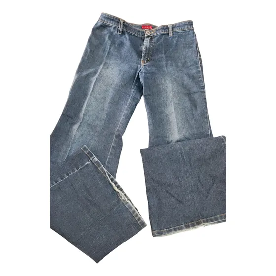 Jeans Azul Marca Clouds De Mujer, Como Nuevo
