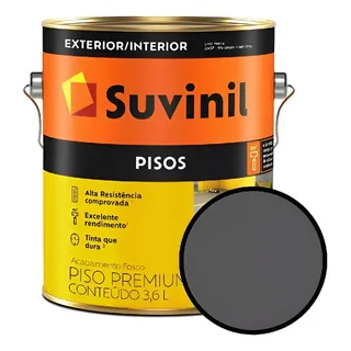 Tinta Acrílica Suvinil Premium Para Piso 3,6l Cores Básicas
