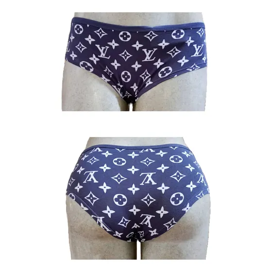 Pantys Completas De Algodón Con Estampado Louis Vuitton