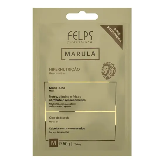 Felps Máscara De Hipernutrição 50g Marula 