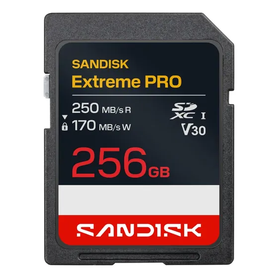 Sandisk Extreme Pro Sdxc Uhs-i 256gb