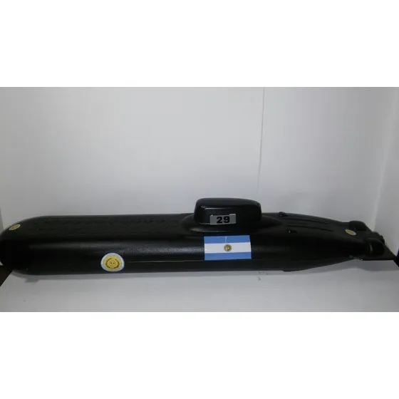 Antiguo Submarino Plastico Inflado Ideal Maquetas 36 Cm. Lar