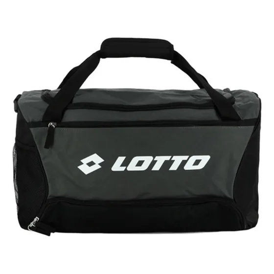 Bolso Lotto Training Unisex Deportivo Black/grey - Menpi