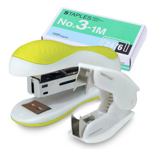Kit Engrapadora Grapas Y Quitagrapas Escritorio 24/6 10cm Kit Engrapadora Grapas Y Quitagrapas Escritorio 24/6 10cm