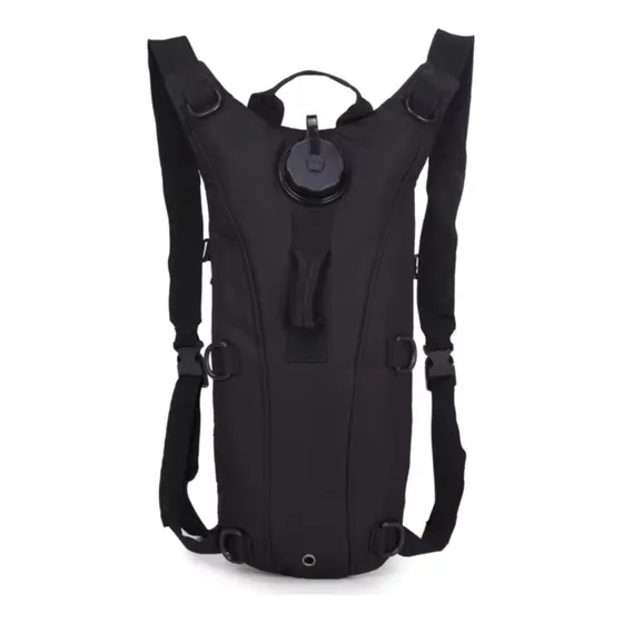 Mochila De Hidratação Tática Com Refil Água 3 Litros Camping