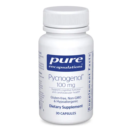 Suplemento Pure Encapsulations Pycnogenol 100 Mg 30 Cápsulas
